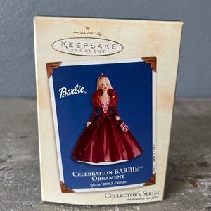 2002 Celebration Barbie Hallmark Keepsake Ornament Third in Series